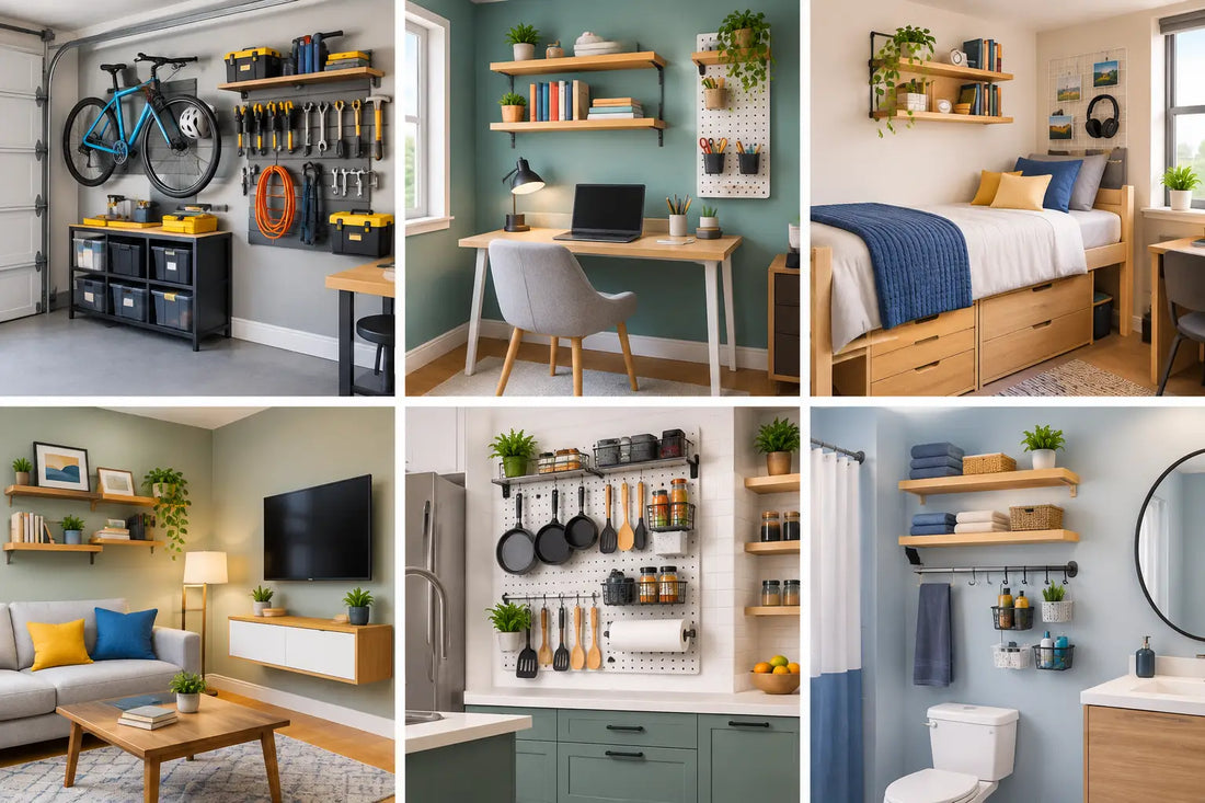 12 Wall Organization Ideas for Small Spaces