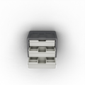 Flat Drawer with 6 Pockets